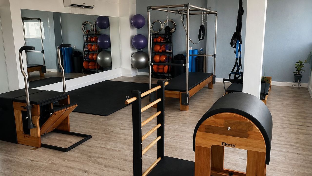 Imagem da estrutura da academia