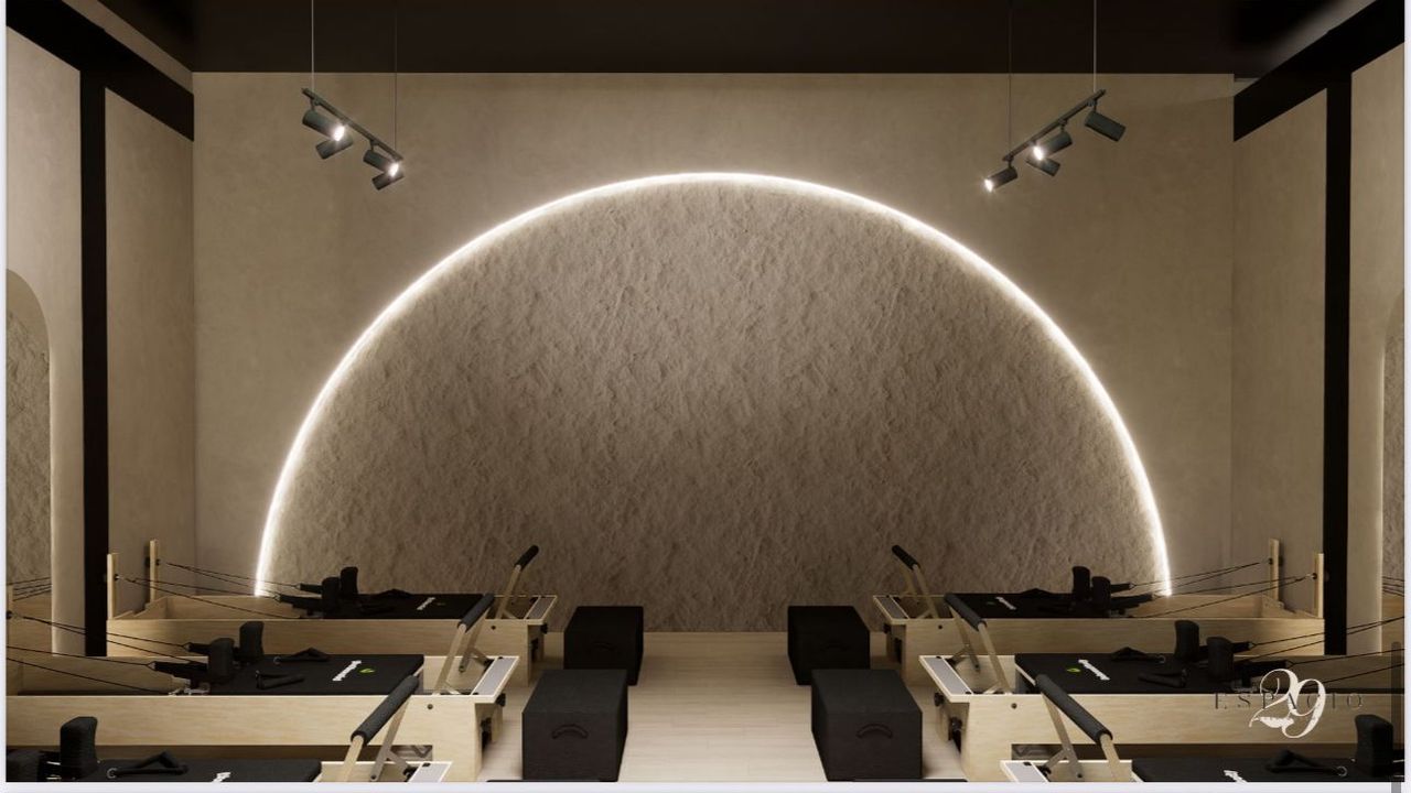 Imagem da estrutura da academia