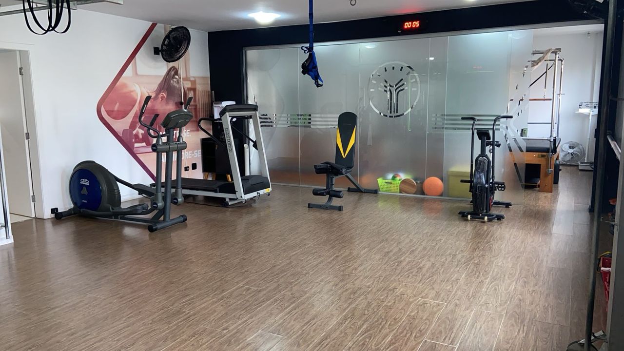 Imagem da estrutura da academia