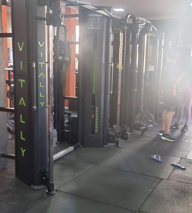 Imagem da estrutura da academia