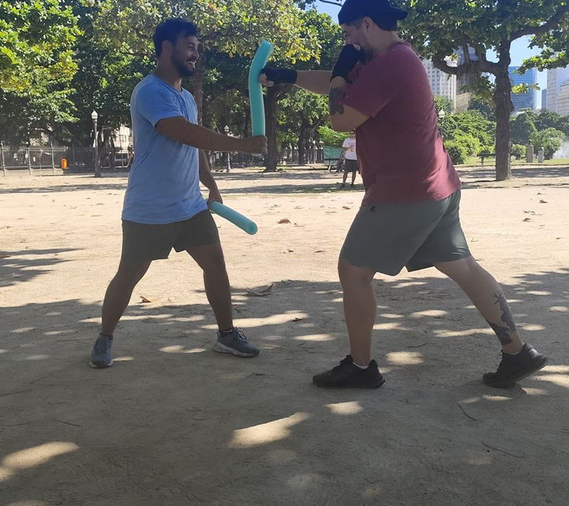 Imagem da estrutura da academia