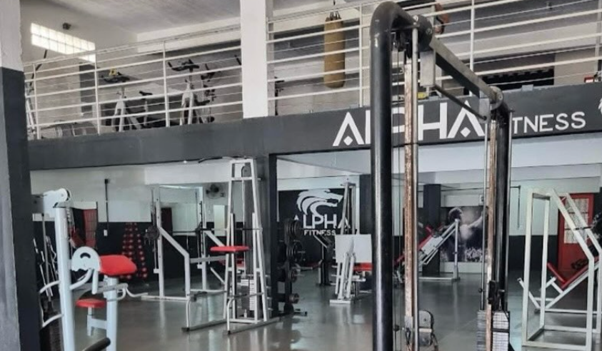 Imagem da estrutura da academia