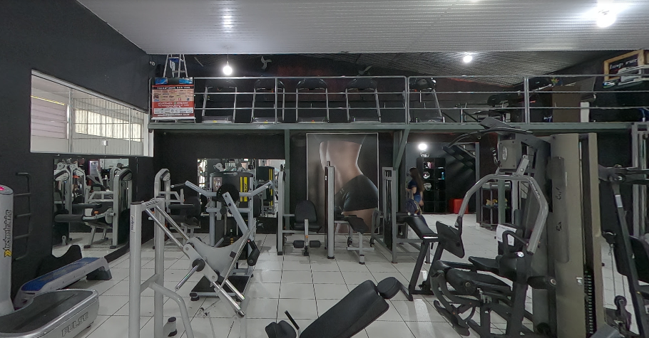 Imagem da estrutura da academia