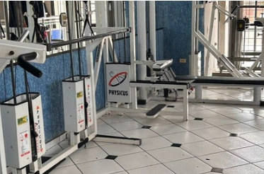 Imagem da estrutura da academia