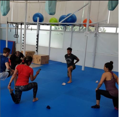 Imagem da estrutura da academia