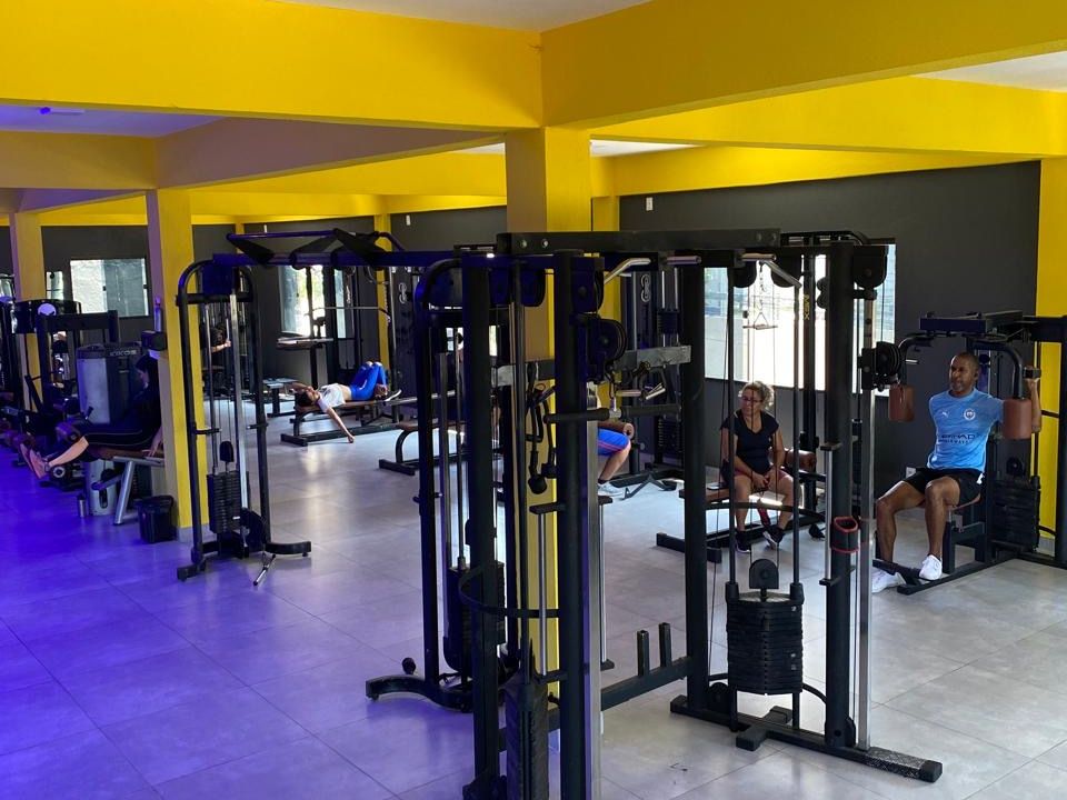 Imagem da estrutura da academia