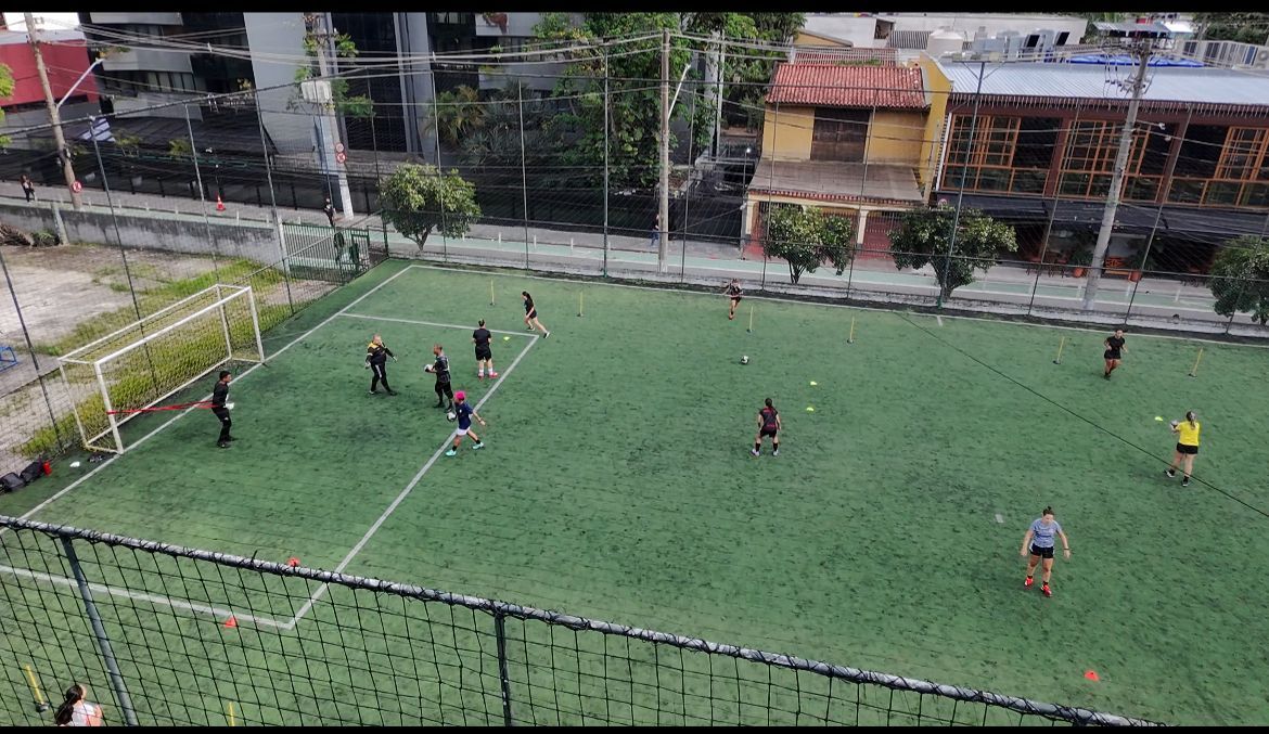 Imagem da estrutura da academia