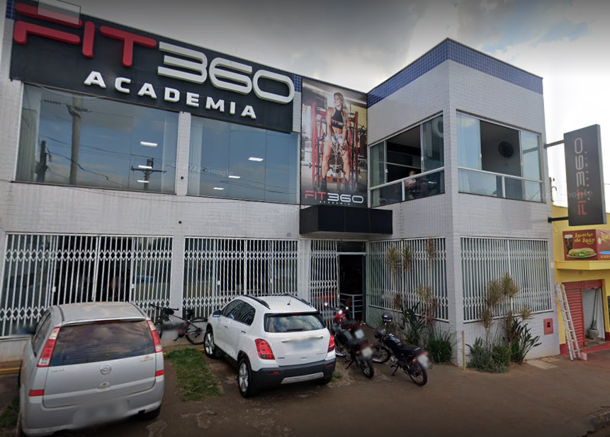 Imagem da estrutura da academia