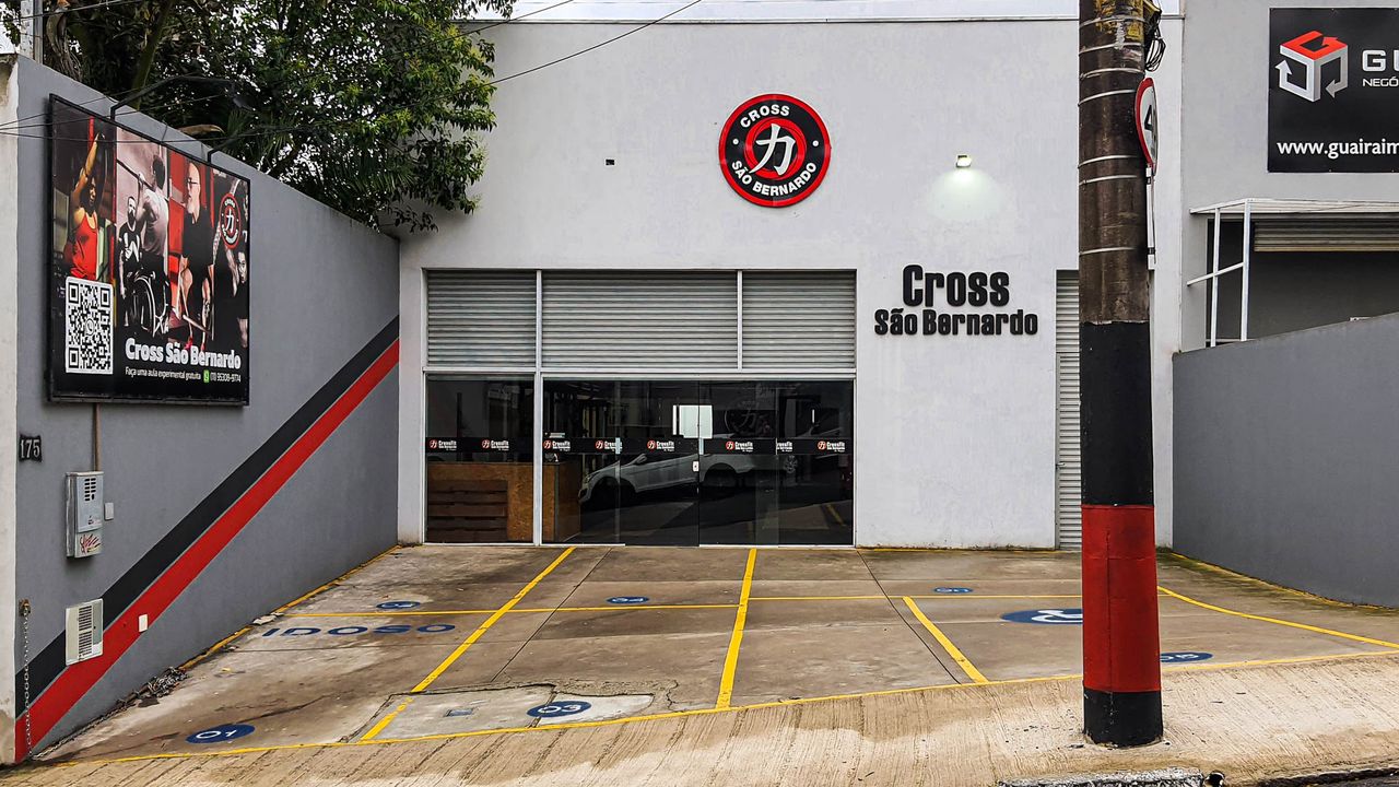 Imagem da estrutura da academia
