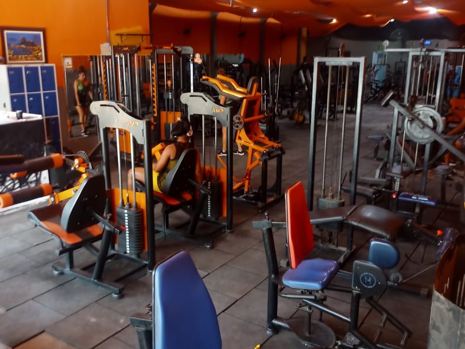 Imagem da estrutura da academia