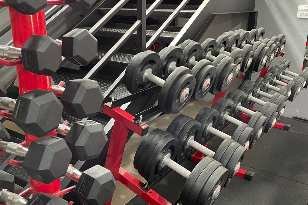 Imagem da estrutura da academia