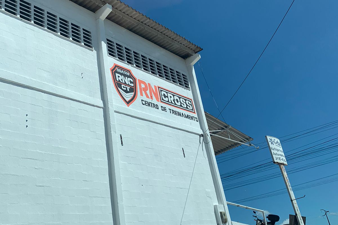 Imagem da estrutura da academia
