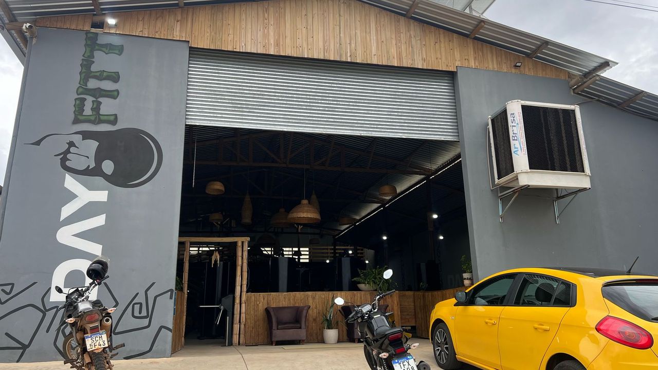 Imagem da estrutura da academia