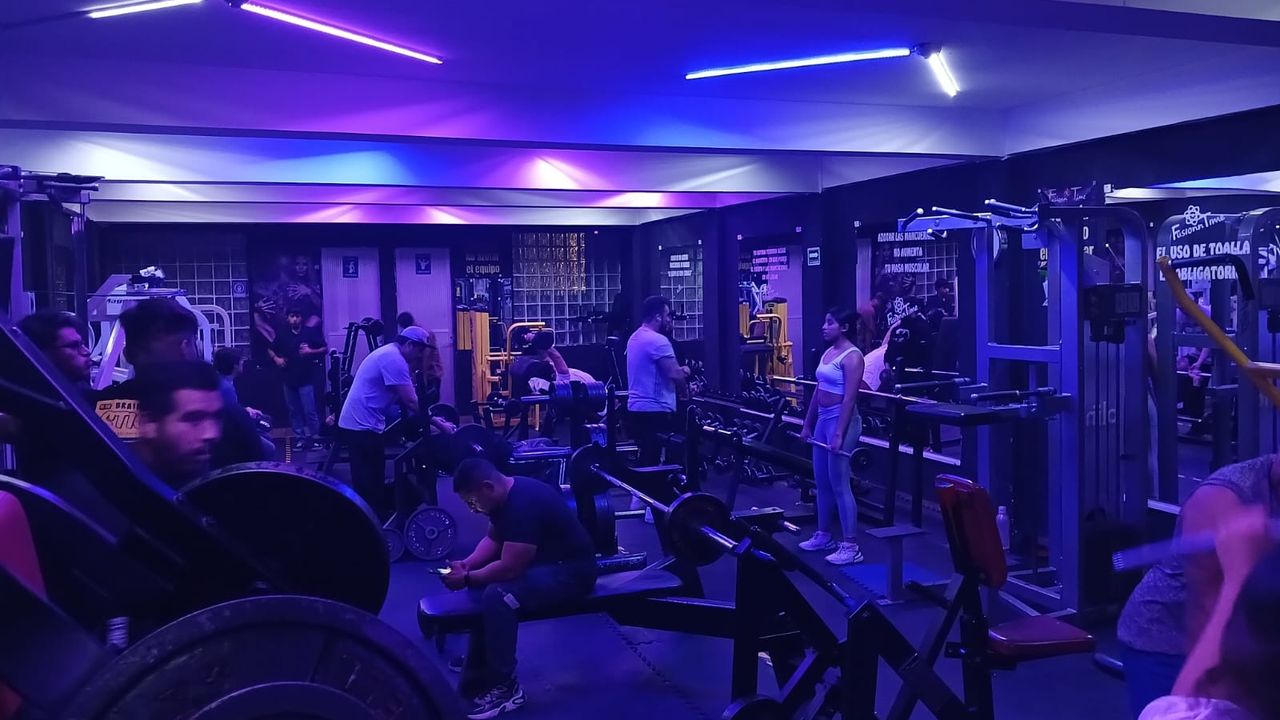 Imagem da estrutura da academia