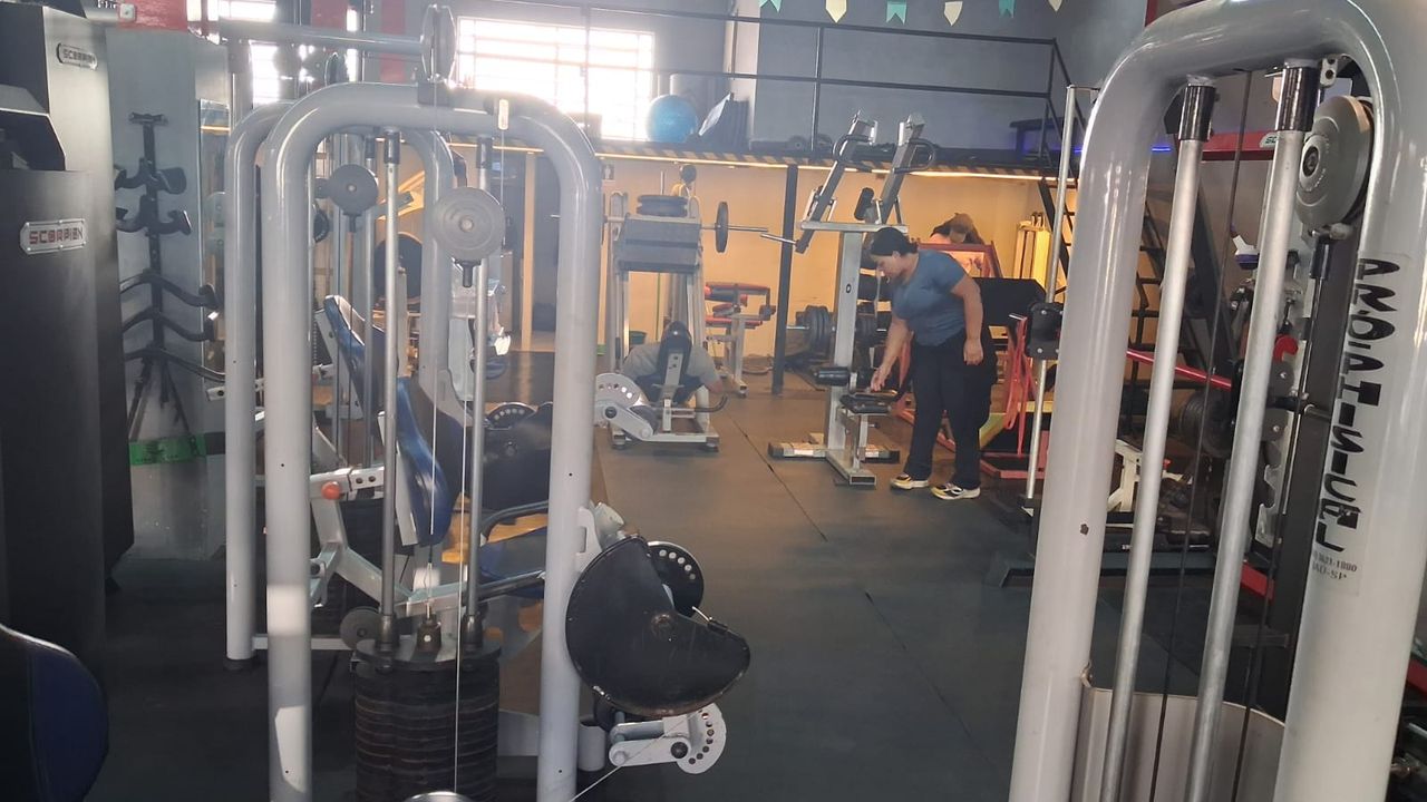 Imagem da estrutura da academia