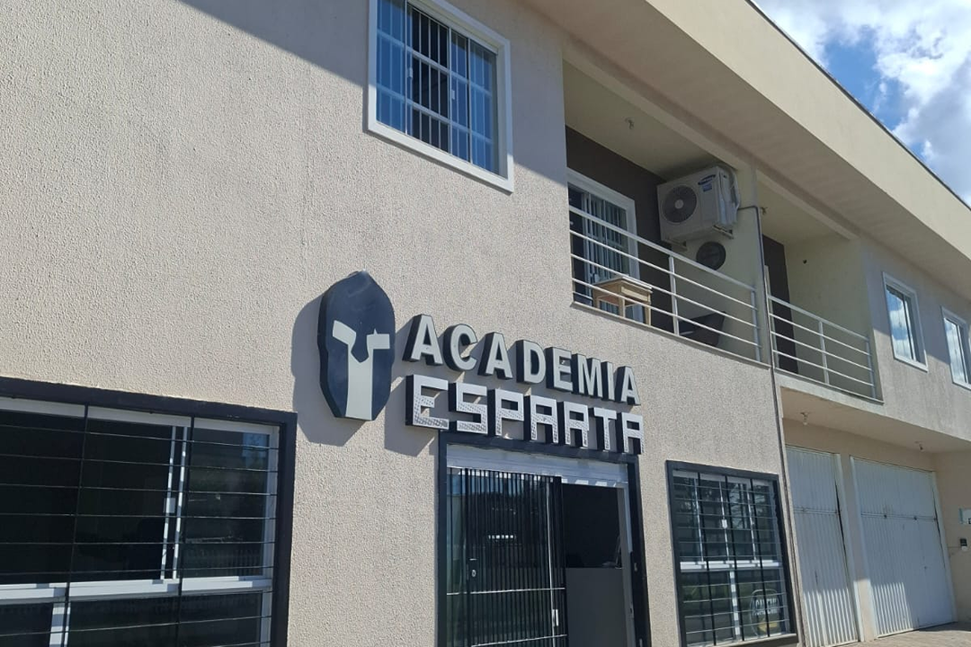 Imagem da estrutura da academia