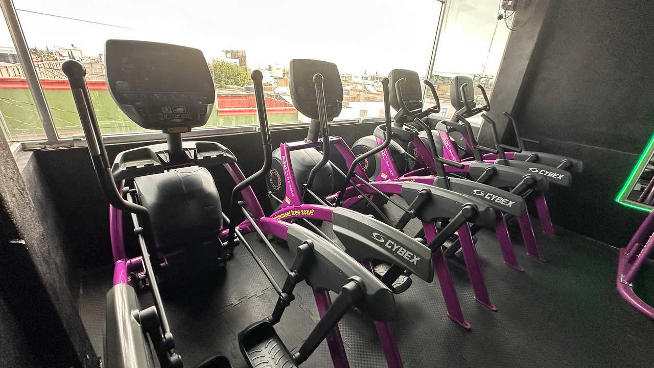 Imagem da estrutura da academia