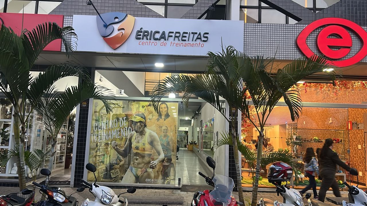 Imagem da estrutura da academia