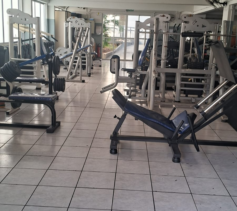 Imagem da estrutura da academia
