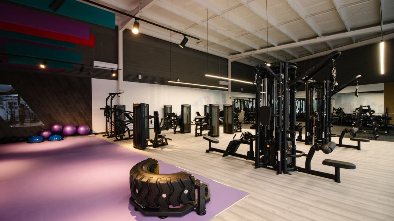 Imagem da estrutura da academia