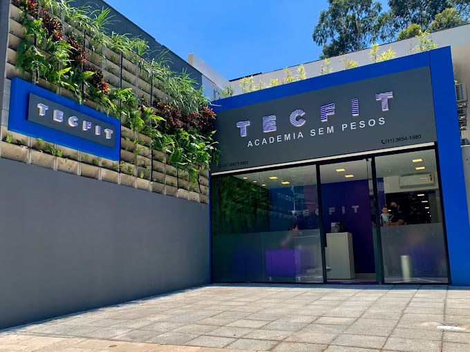 Imagem da estrutura da academia