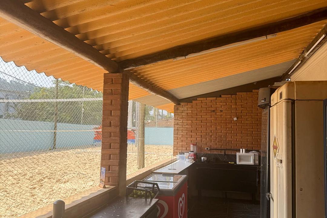 Imagem da estrutura da academia