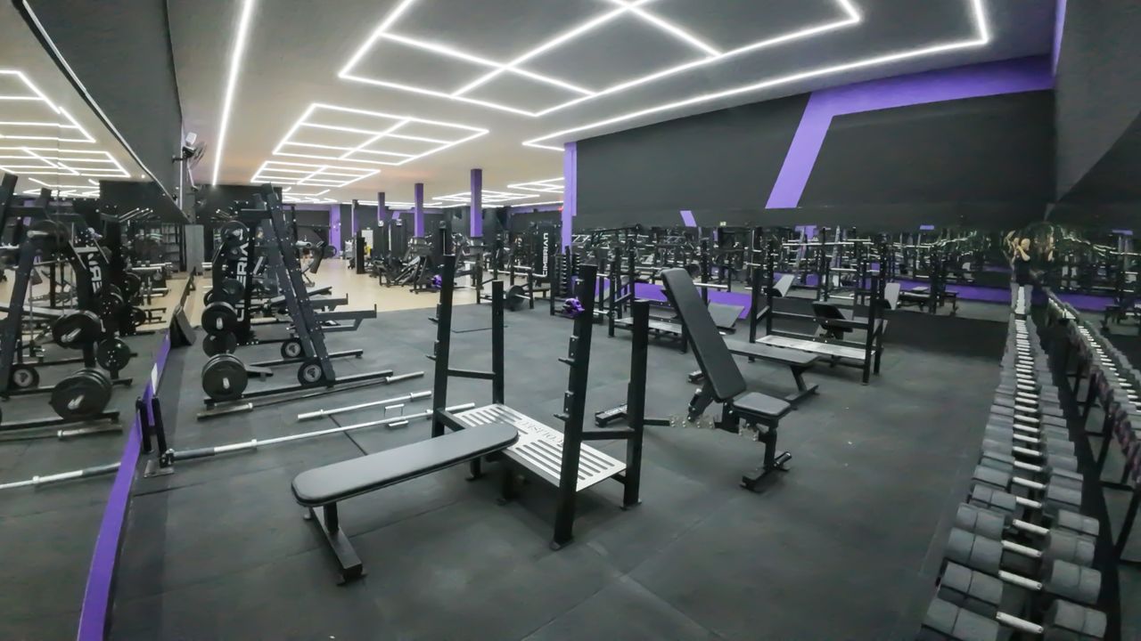 Imagem da estrutura da academia