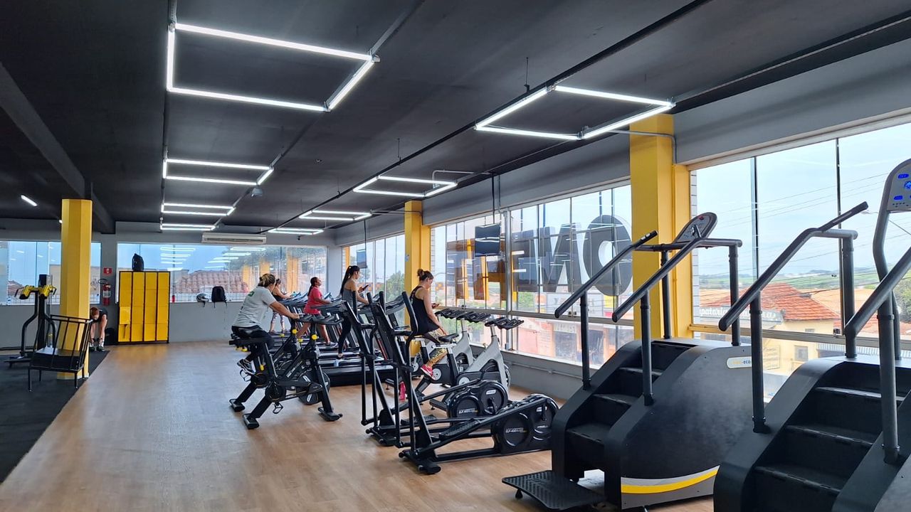 Imagem da estrutura da academia