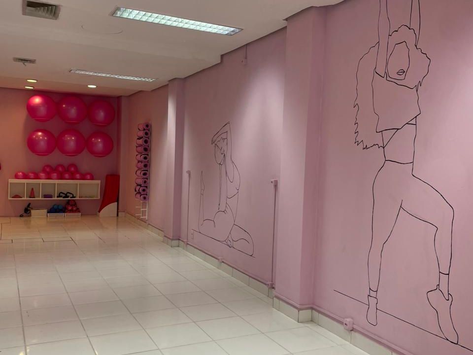 Imagem da estrutura da academia