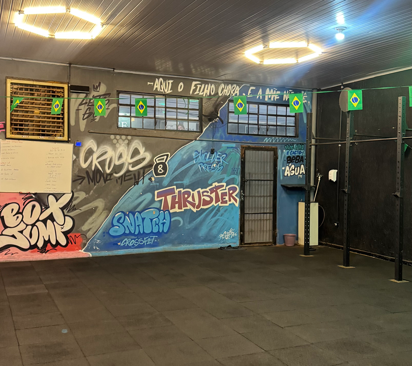 Imagem da estrutura da academia