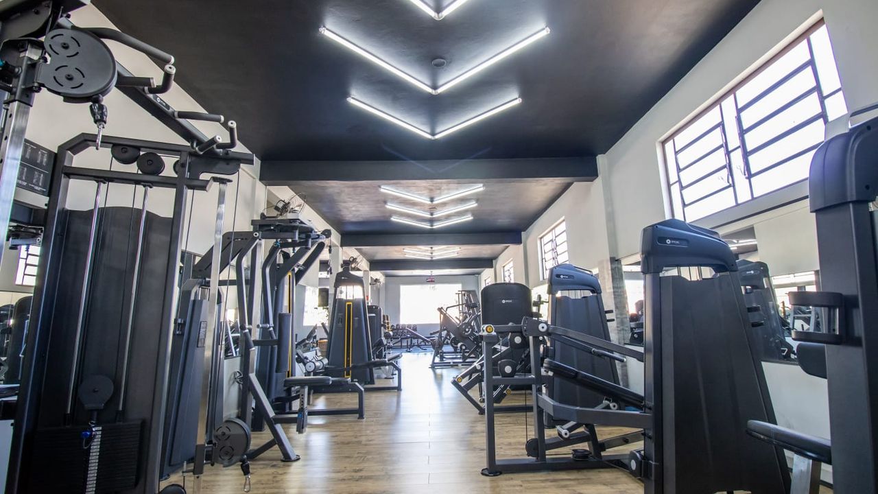 Imagem da estrutura da academia