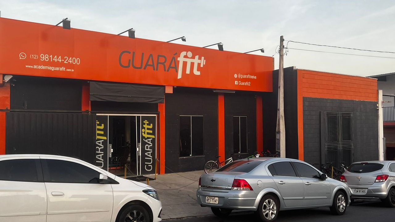 Imagem da estrutura da academia