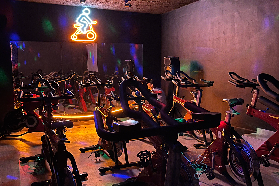 Imagem da estrutura da academia