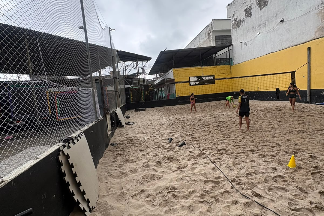 Imagem da estrutura da academia