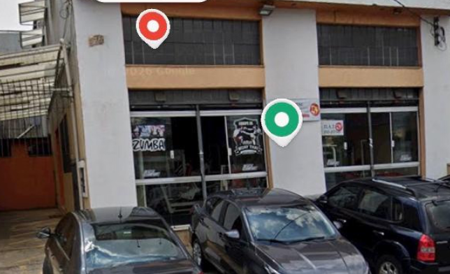 Imagem da estrutura da academia