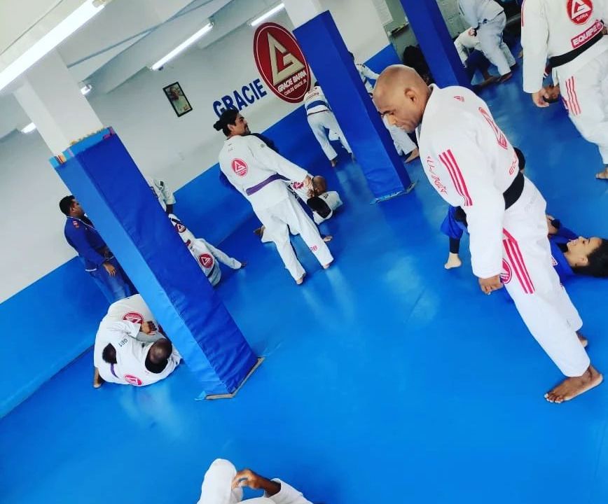 Imagem da estrutura da academia