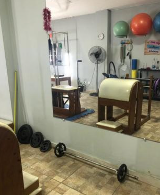 Imagem da estrutura da academia