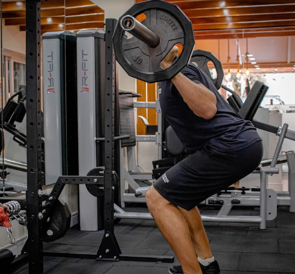 Imagem da estrutura da academia