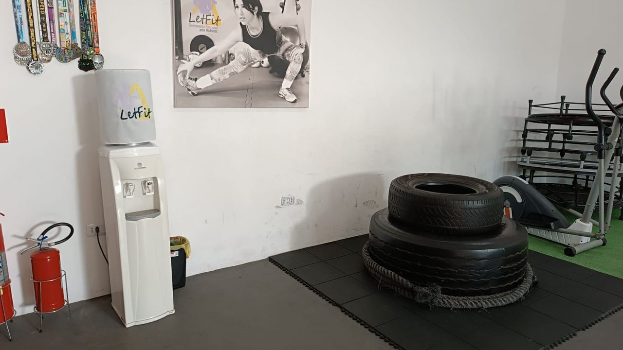 Imagem da estrutura da academia