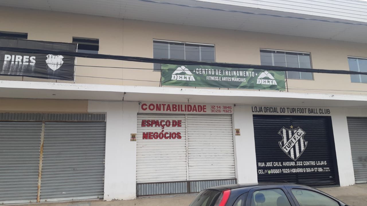 Imagem da estrutura da academia