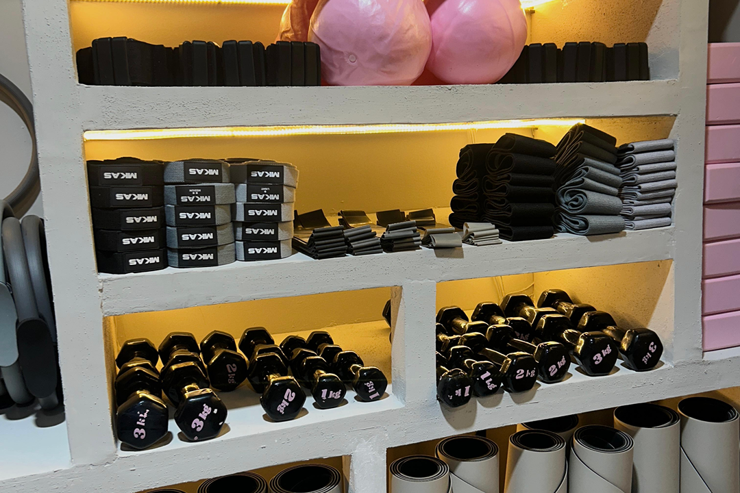 Imagem da estrutura da academia