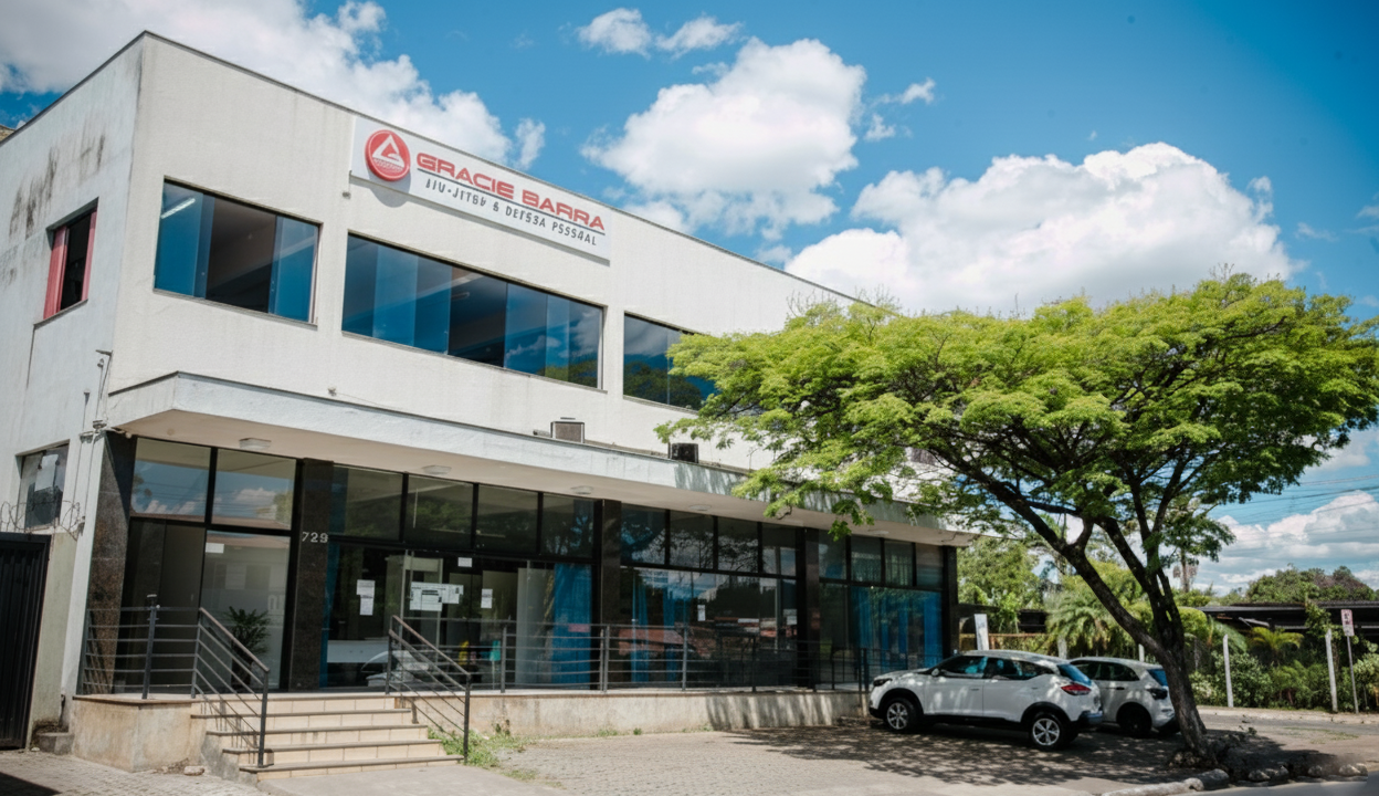 Imagem da estrutura da academia