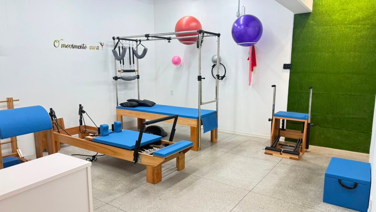 Imagem da estrutura da academia