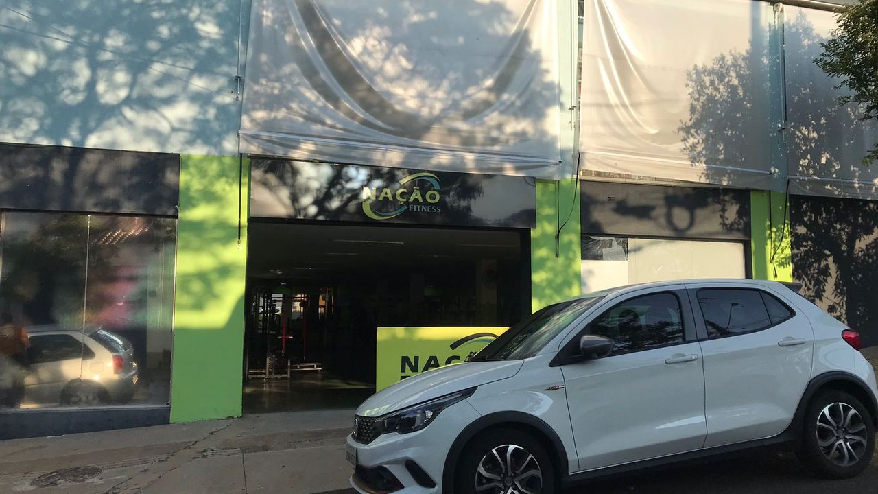 Imagem da estrutura da academia