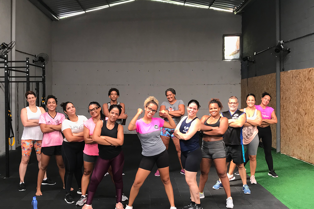 Imagem da estrutura da academia