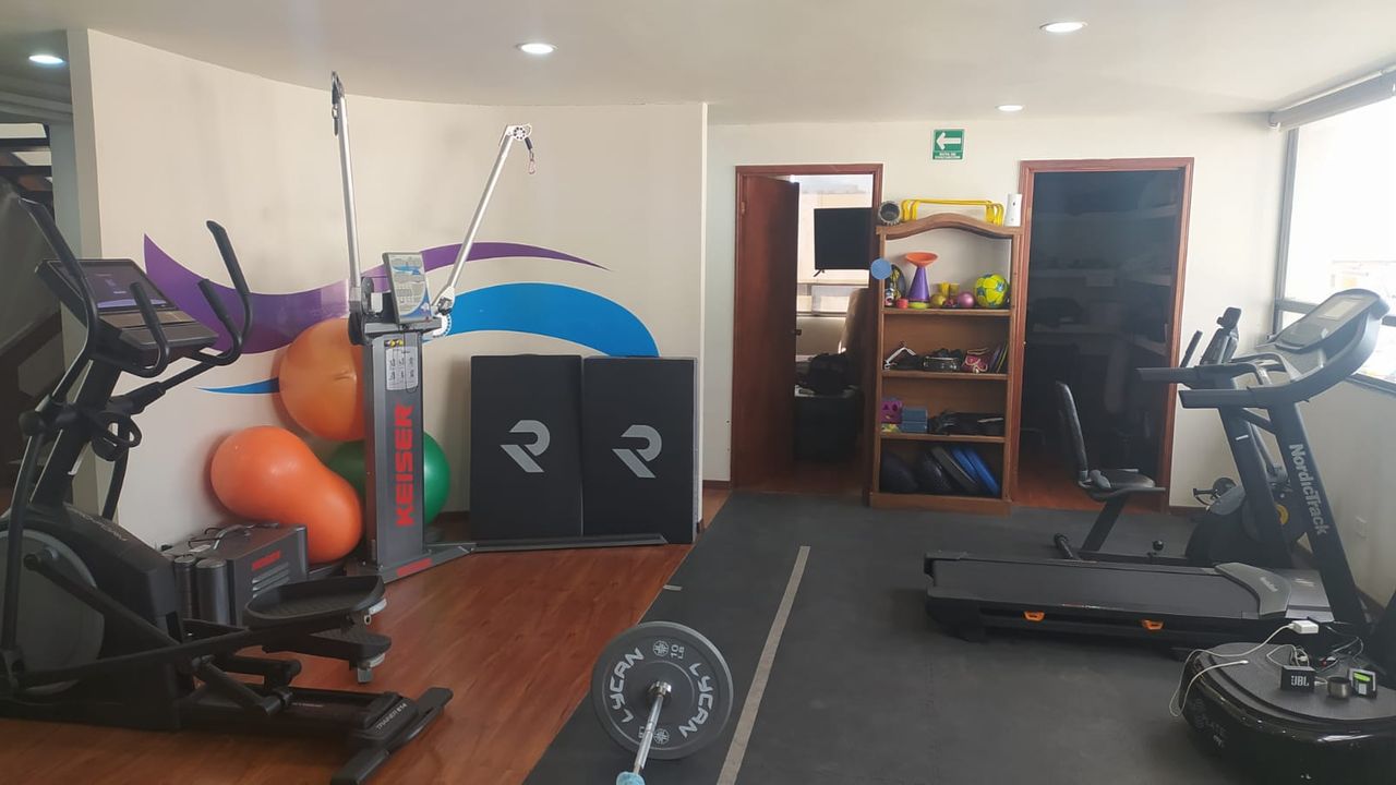 Imagem da estrutura da academia