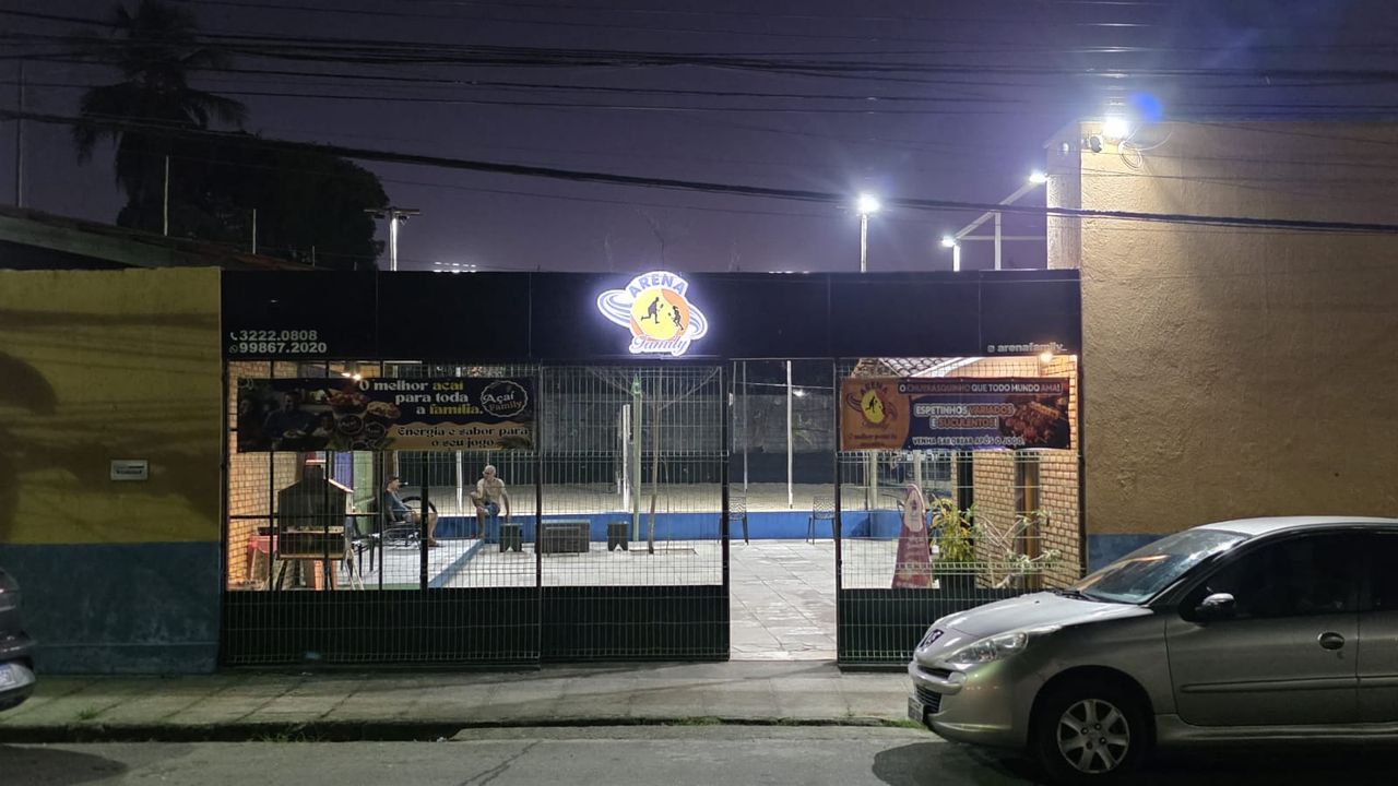 Imagem da estrutura da academia