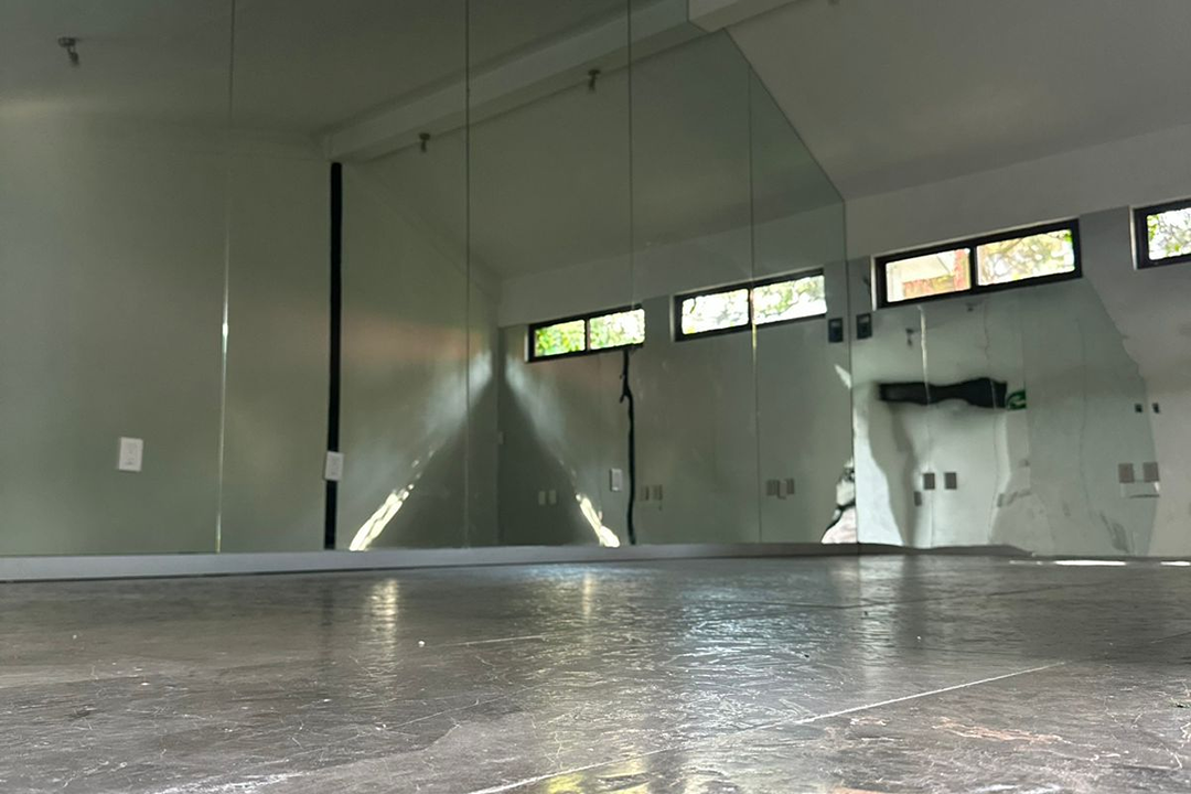 Imagem da estrutura da academia