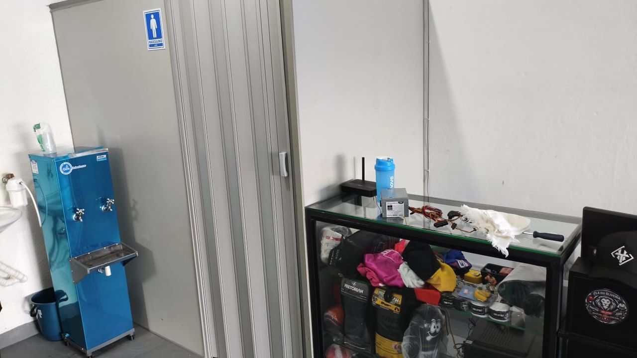Imagem da estrutura da academia