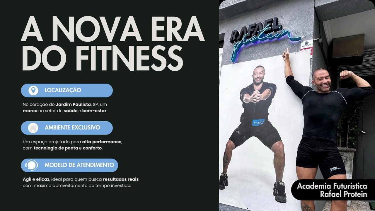 Imagem da estrutura da academia